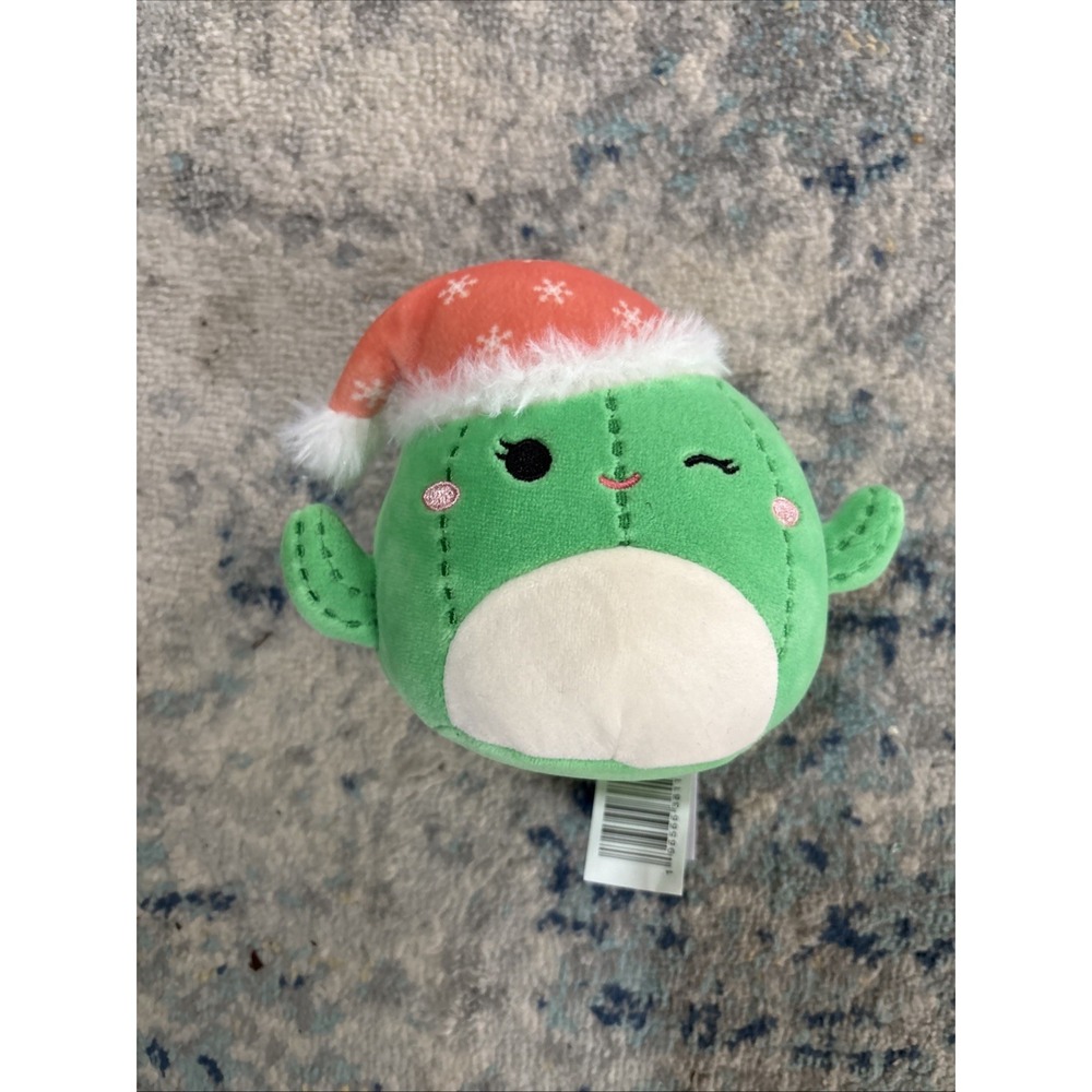 Squishmallows 4.5" Maritza The Cactus Holiday Squad Stocking Stuffer